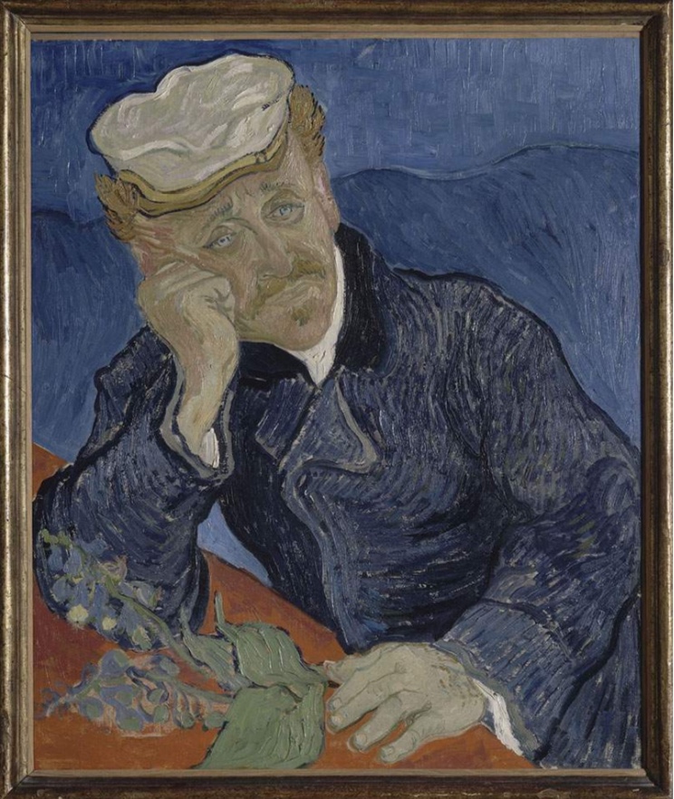 Vincent Van Gogh, Portrait of Dr. Gachet, June 1890